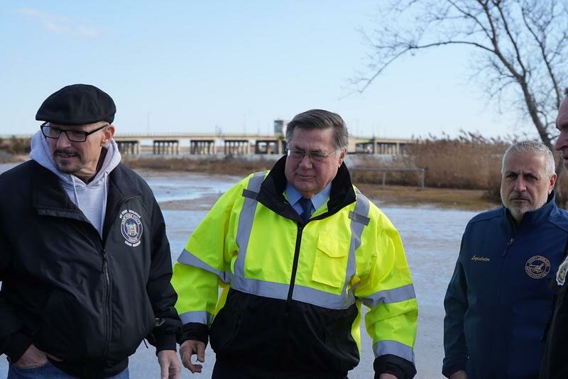 Last week, after the Jan. 10 nor’easter, New York State Sen. Dean Murray, Suffolk County executive Ed Romaine, and Suffolk County Legis. Jim Mazzarella toured the area hit the hardest, Mastic Beach. Flooding, according to Murray, was worse than 2012’s Superstorm Sandy in some areas.